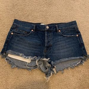 Free People “We the Free” Denim Cut-Off Shorts